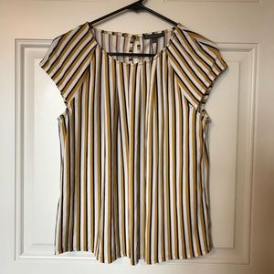 Adrianna Papell Striped Top